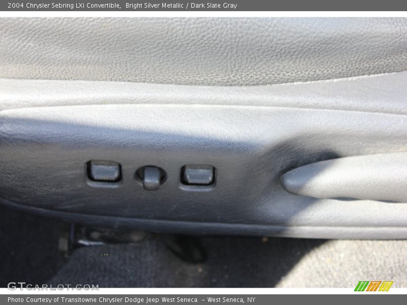 Bright Silver Metallic / Dark Slate Gray 2004 Chrysler Sebring LXi Convertible