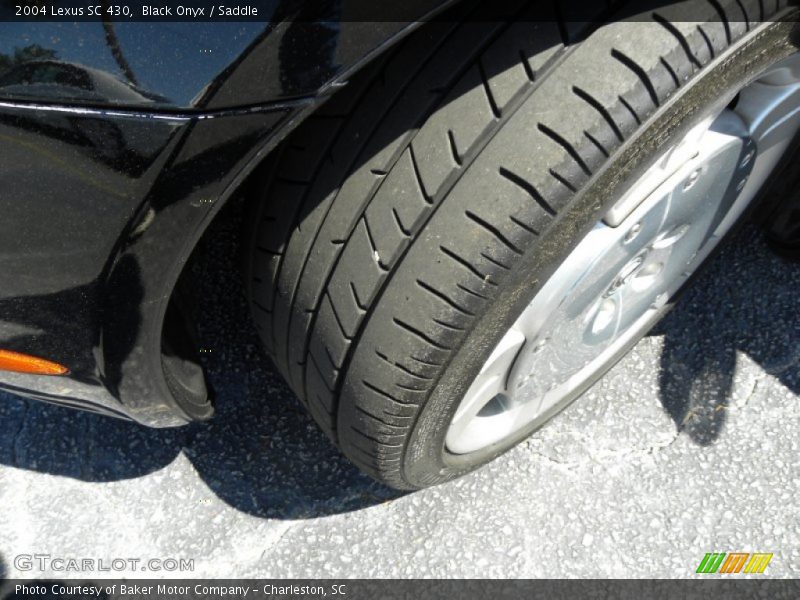 Black Onyx / Saddle 2004 Lexus SC 430