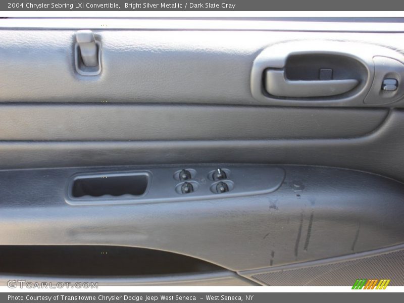 Bright Silver Metallic / Dark Slate Gray 2004 Chrysler Sebring LXi Convertible