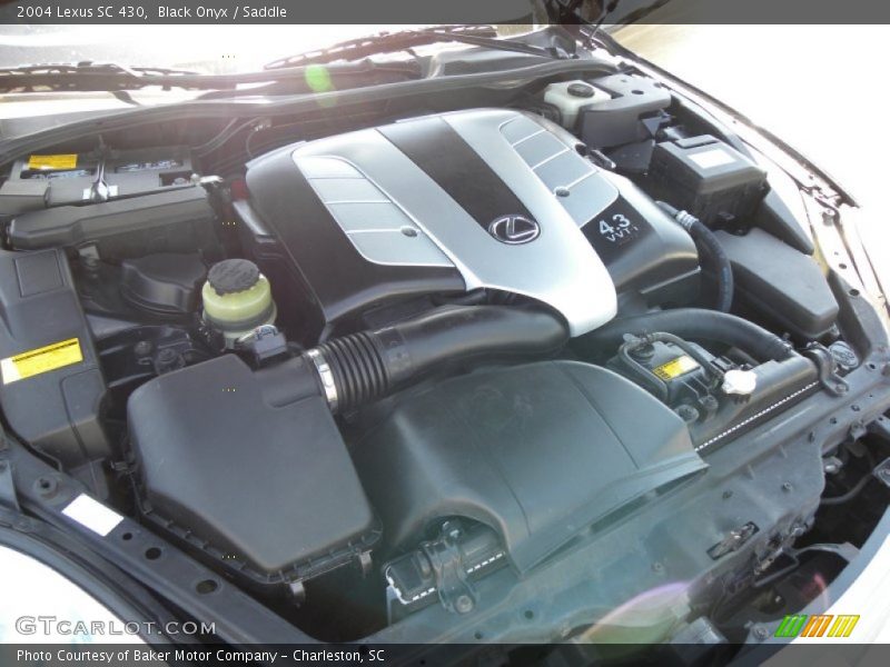 Black Onyx / Saddle 2004 Lexus SC 430