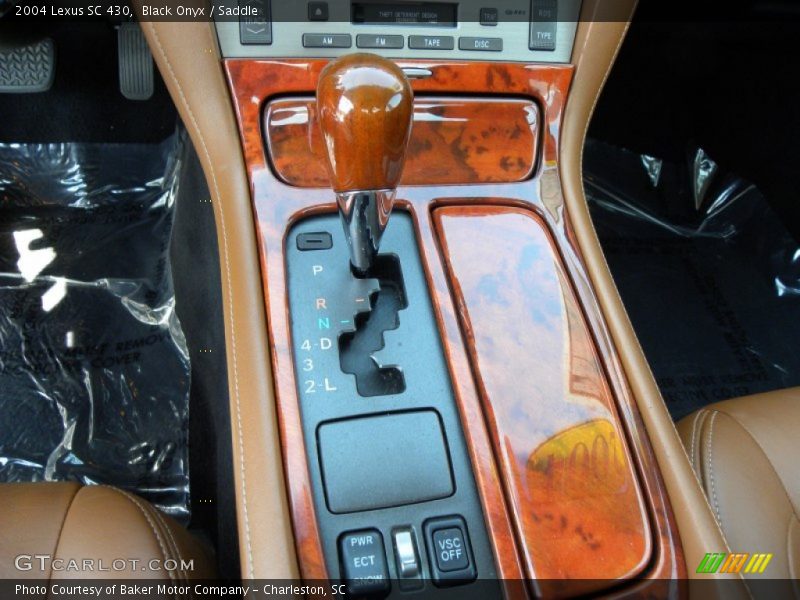 Black Onyx / Saddle 2004 Lexus SC 430