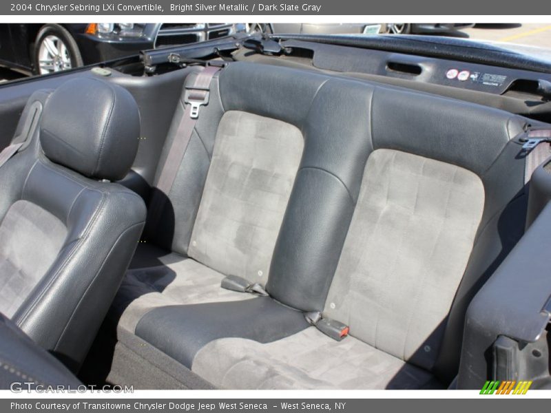 Bright Silver Metallic / Dark Slate Gray 2004 Chrysler Sebring LXi Convertible