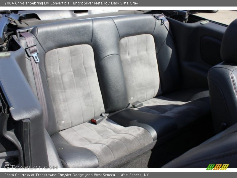 Bright Silver Metallic / Dark Slate Gray 2004 Chrysler Sebring LXi Convertible
