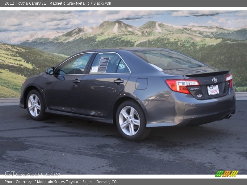 Magnetic Gray Metallic / Black/Ash 2012 Toyota Camry SE