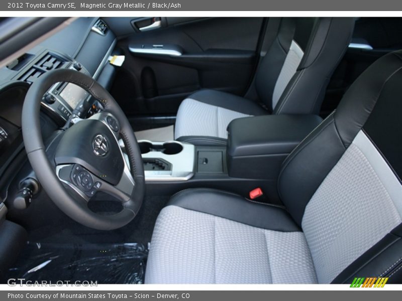 Magnetic Gray Metallic / Black/Ash 2012 Toyota Camry SE