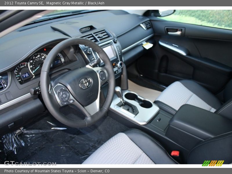 Magnetic Gray Metallic / Black/Ash 2012 Toyota Camry SE