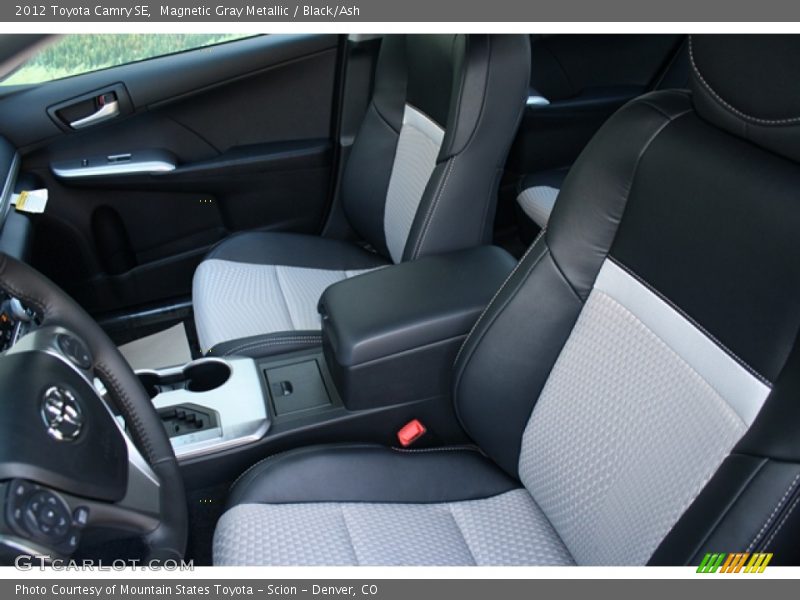 Magnetic Gray Metallic / Black/Ash 2012 Toyota Camry SE