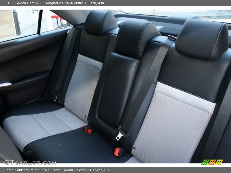 Magnetic Gray Metallic / Black/Ash 2012 Toyota Camry SE