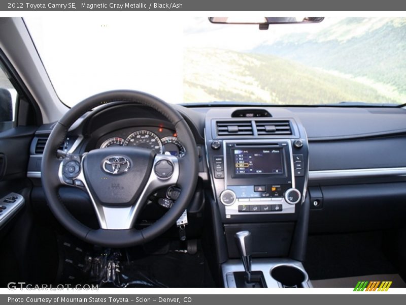 Magnetic Gray Metallic / Black/Ash 2012 Toyota Camry SE