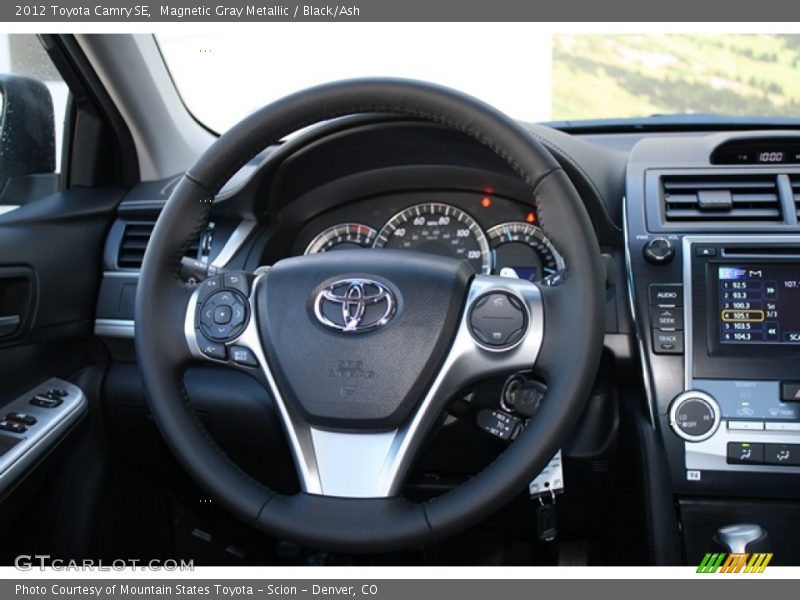 Magnetic Gray Metallic / Black/Ash 2012 Toyota Camry SE