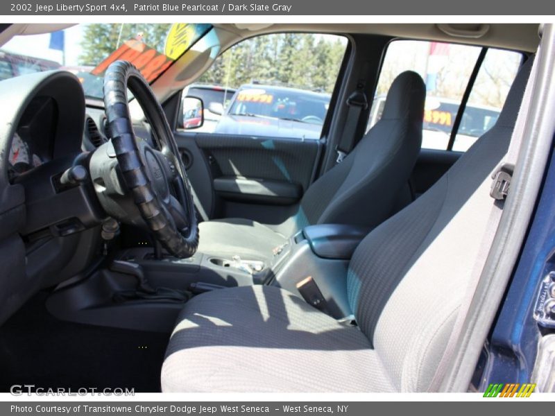 Patriot Blue Pearlcoat / Dark Slate Gray 2002 Jeep Liberty Sport 4x4