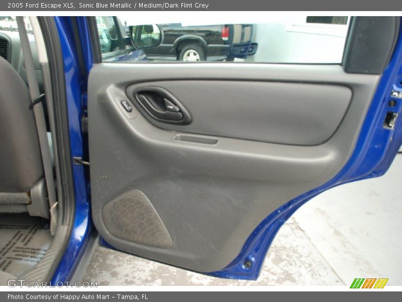 Sonic Blue Metallic / Medium/Dark Flint Grey 2005 Ford Escape XLS
