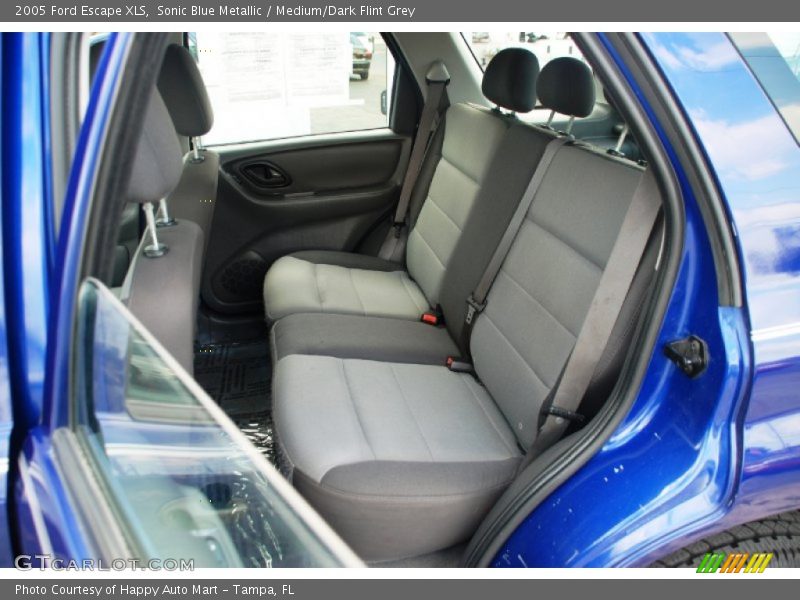 Sonic Blue Metallic / Medium/Dark Flint Grey 2005 Ford Escape XLS