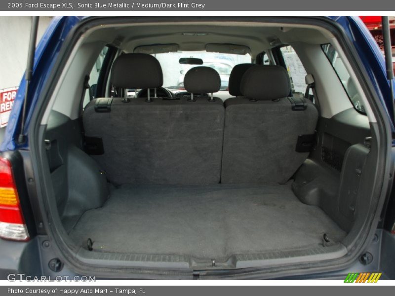 Sonic Blue Metallic / Medium/Dark Flint Grey 2005 Ford Escape XLS
