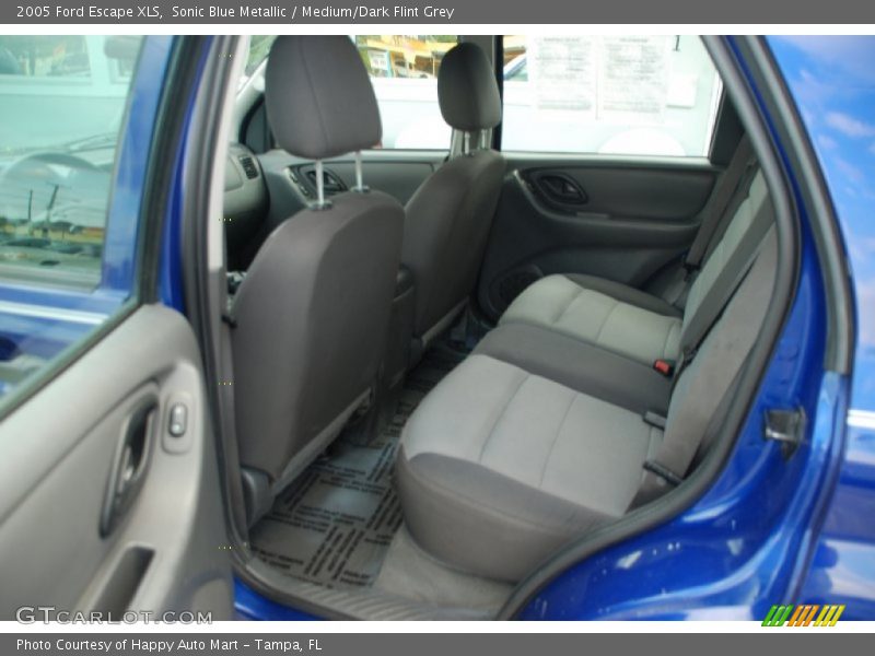 Sonic Blue Metallic / Medium/Dark Flint Grey 2005 Ford Escape XLS