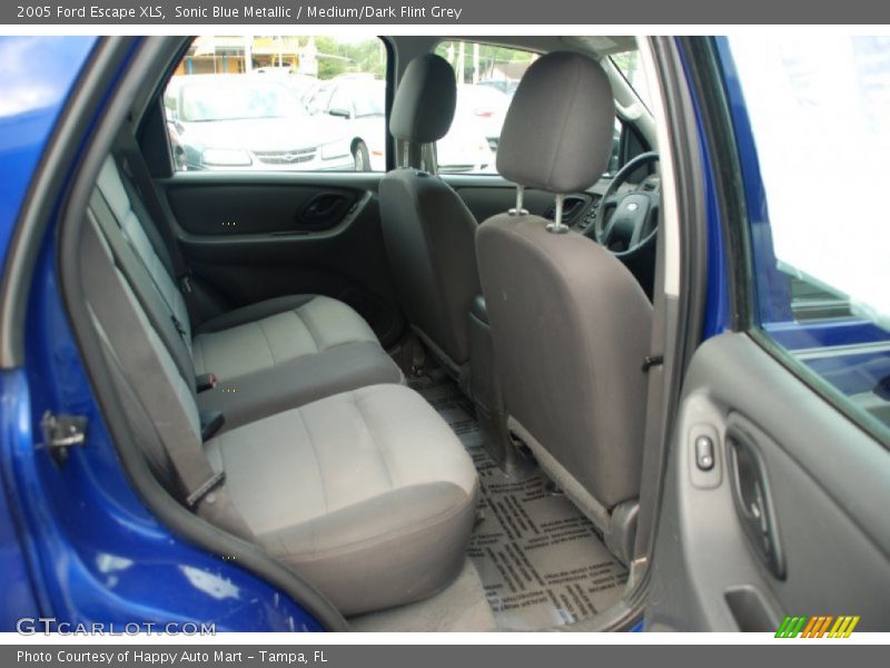 Sonic Blue Metallic / Medium/Dark Flint Grey 2005 Ford Escape XLS