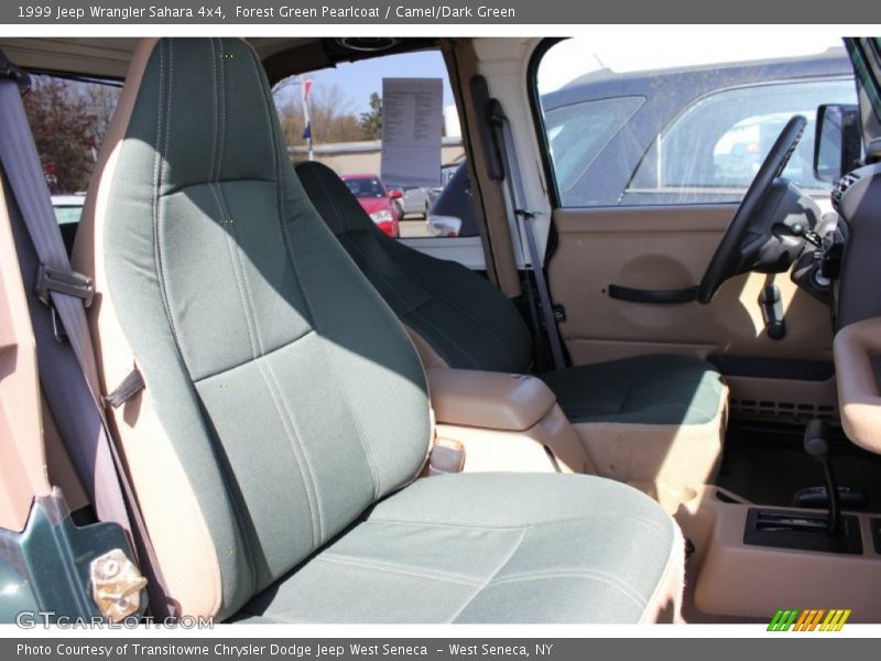 Forest Green Pearlcoat / Camel/Dark Green 1999 Jeep Wrangler Sahara 4x4