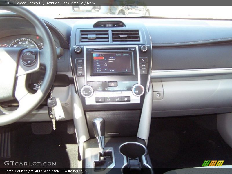 Attitude Black Metallic / Ivory 2012 Toyota Camry LE
