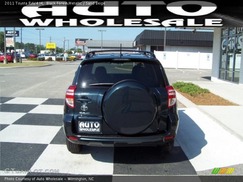 Black Forest Metallic / Sand Beige 2011 Toyota RAV4 I4