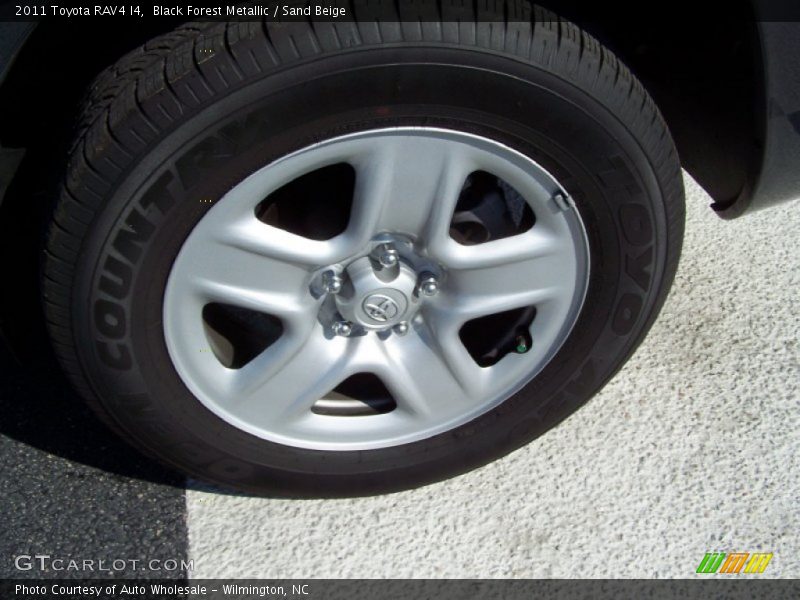 Black Forest Metallic / Sand Beige 2011 Toyota RAV4 I4