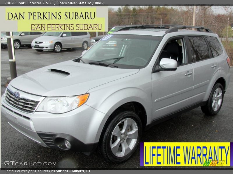 Spark Silver Metallic / Black 2009 Subaru Forester 2.5 XT