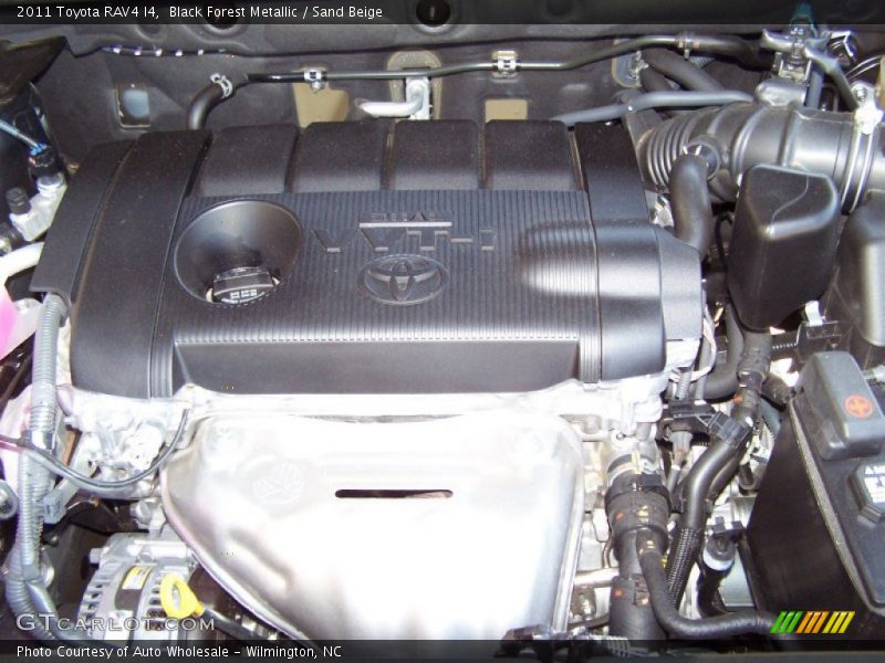 Black Forest Metallic / Sand Beige 2011 Toyota RAV4 I4