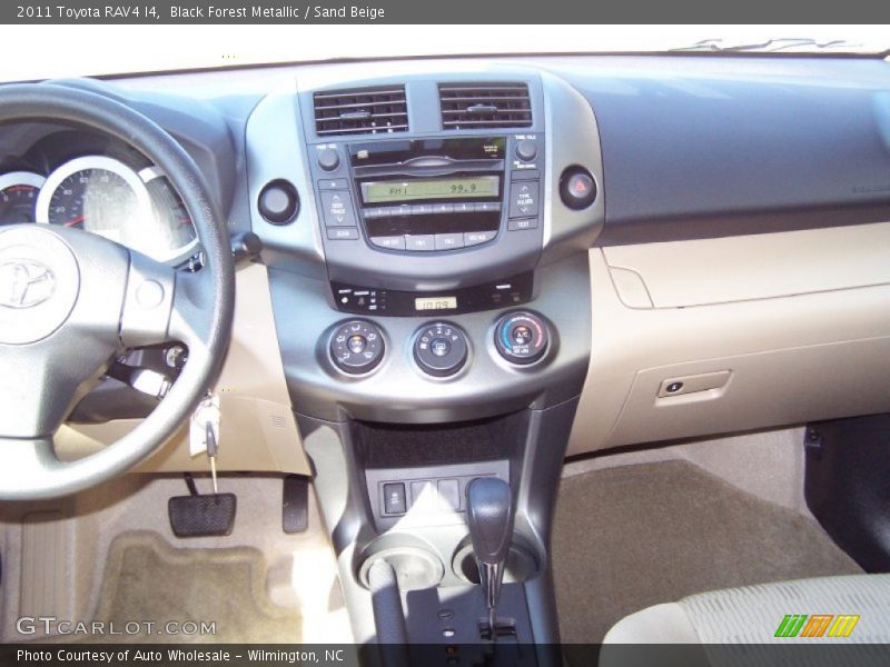 Black Forest Metallic / Sand Beige 2011 Toyota RAV4 I4