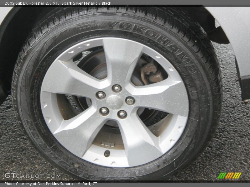 Spark Silver Metallic / Black 2009 Subaru Forester 2.5 XT