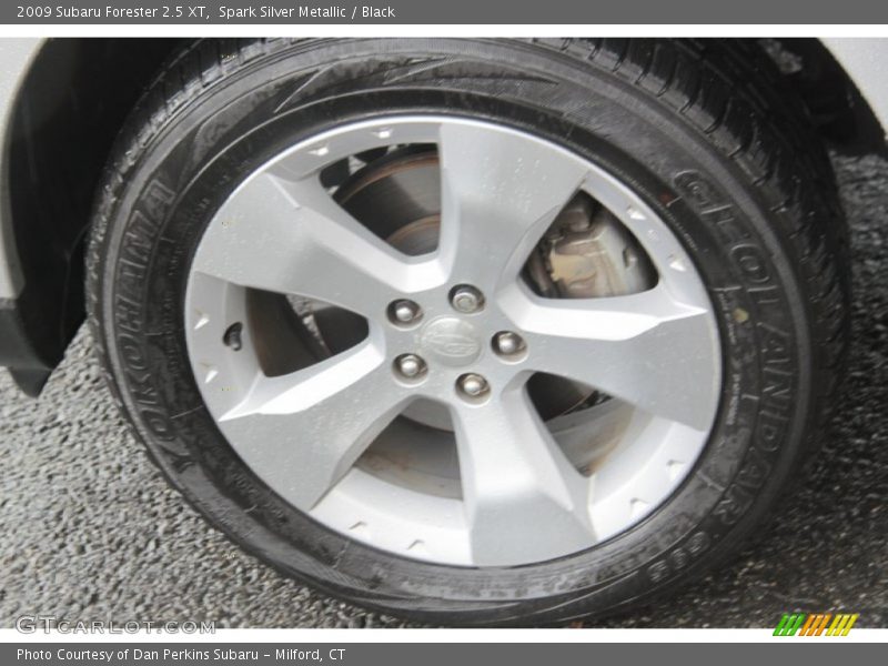 Spark Silver Metallic / Black 2009 Subaru Forester 2.5 XT