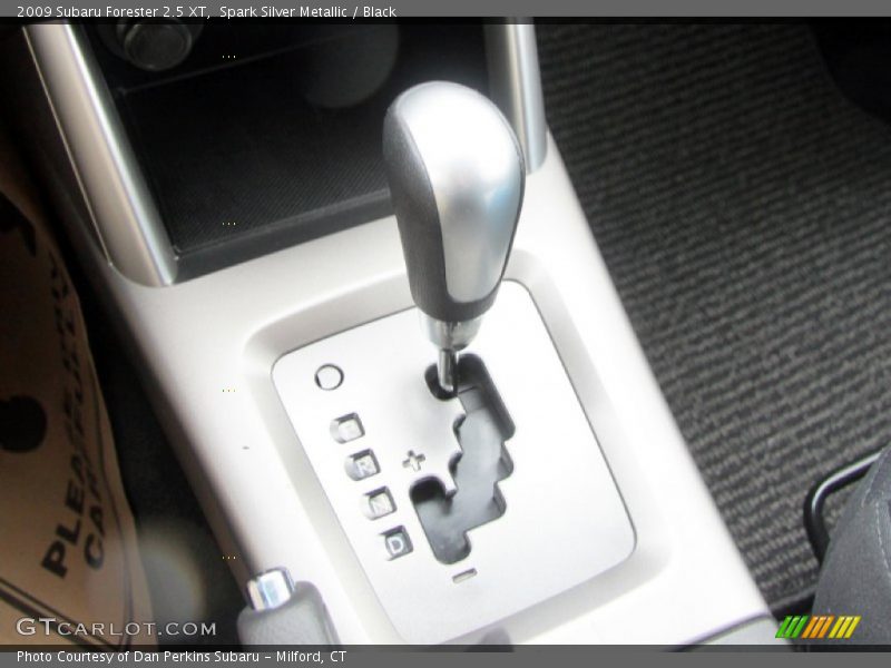 Spark Silver Metallic / Black 2009 Subaru Forester 2.5 XT