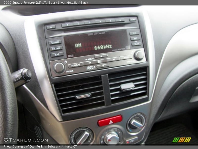 Spark Silver Metallic / Black 2009 Subaru Forester 2.5 XT