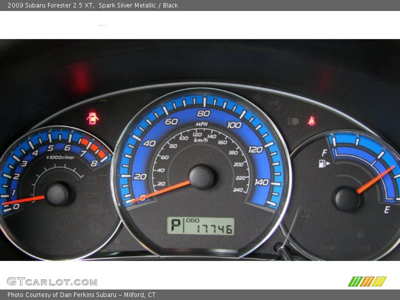 Spark Silver Metallic / Black 2009 Subaru Forester 2.5 XT