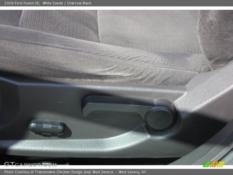 White Suede / Charcoal Black 2009 Ford Fusion SE