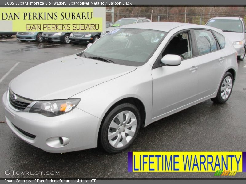 Spark Silver Metallic / Carbon Black 2009 Subaru Impreza 2.5i Wagon