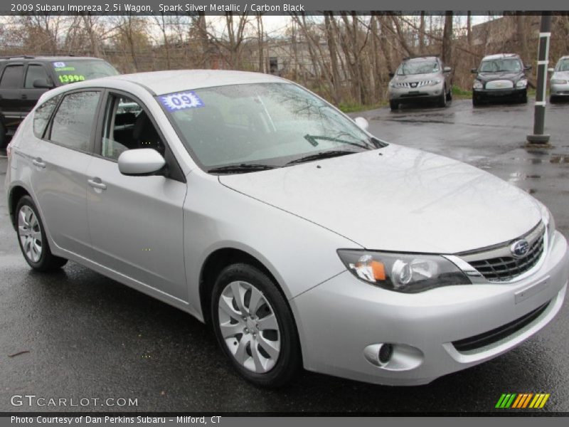 Spark Silver Metallic / Carbon Black 2009 Subaru Impreza 2.5i Wagon
