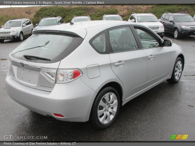 Spark Silver Metallic / Carbon Black 2009 Subaru Impreza 2.5i Wagon