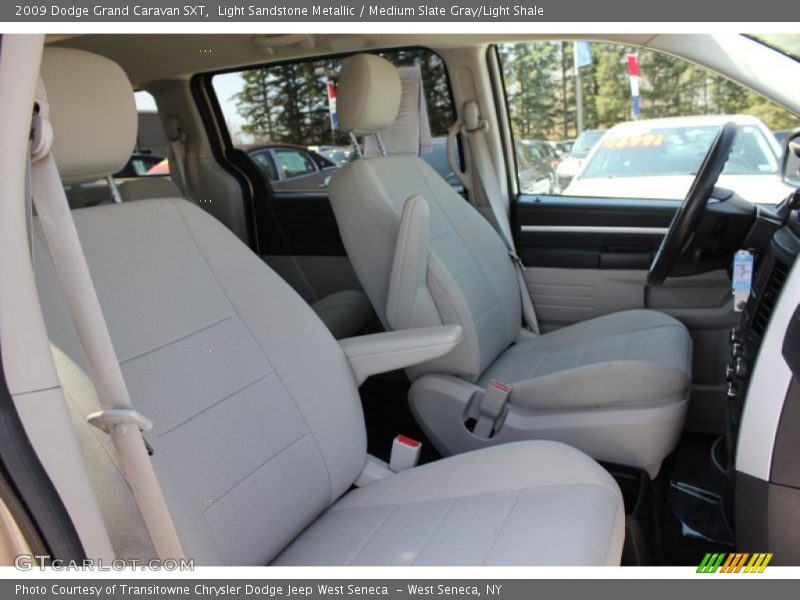 Light Sandstone Metallic / Medium Slate Gray/Light Shale 2009 Dodge Grand Caravan SXT