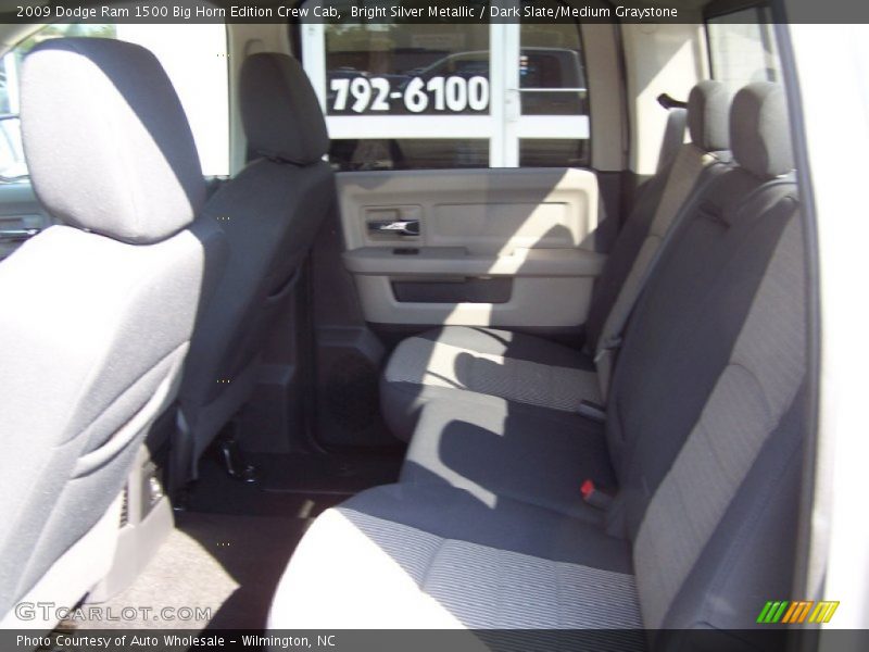 Bright Silver Metallic / Dark Slate/Medium Graystone 2009 Dodge Ram 1500 Big Horn Edition Crew Cab