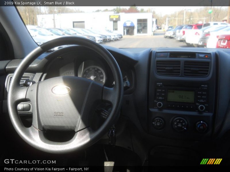 Smart Blue / Black 2009 Kia Sportage LX