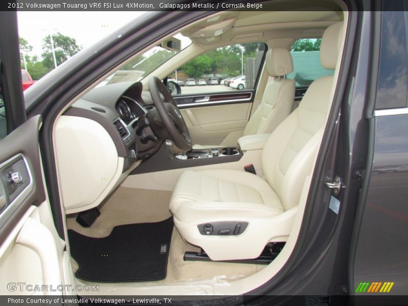 Galapagos Metallic / Cornsilk Beige 2012 Volkswagen Touareg VR6 FSI Lux 4XMotion