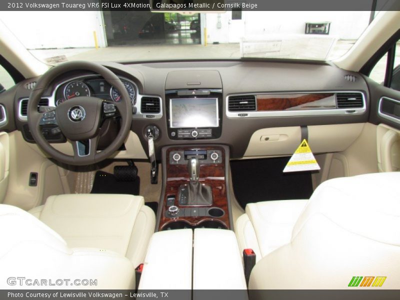 Galapagos Metallic / Cornsilk Beige 2012 Volkswagen Touareg VR6 FSI Lux 4XMotion