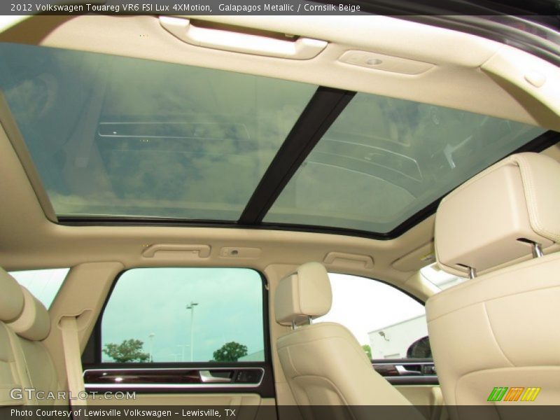 Galapagos Metallic / Cornsilk Beige 2012 Volkswagen Touareg VR6 FSI Lux 4XMotion