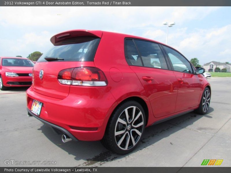 Tornado Red / Titan Black 2012 Volkswagen GTI 4 Door Autobahn Edition