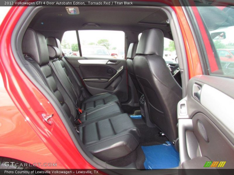 Tornado Red / Titan Black 2012 Volkswagen GTI 4 Door Autobahn Edition