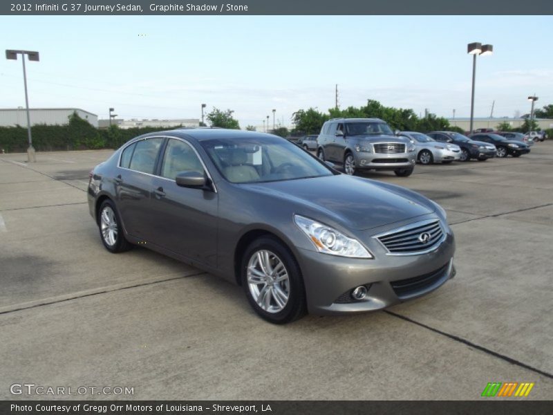 Graphite Shadow / Stone 2012 Infiniti G 37 Journey Sedan