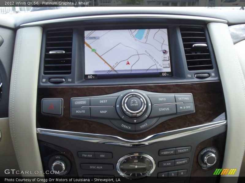 Platinum Graphite / Wheat 2012 Infiniti QX 56