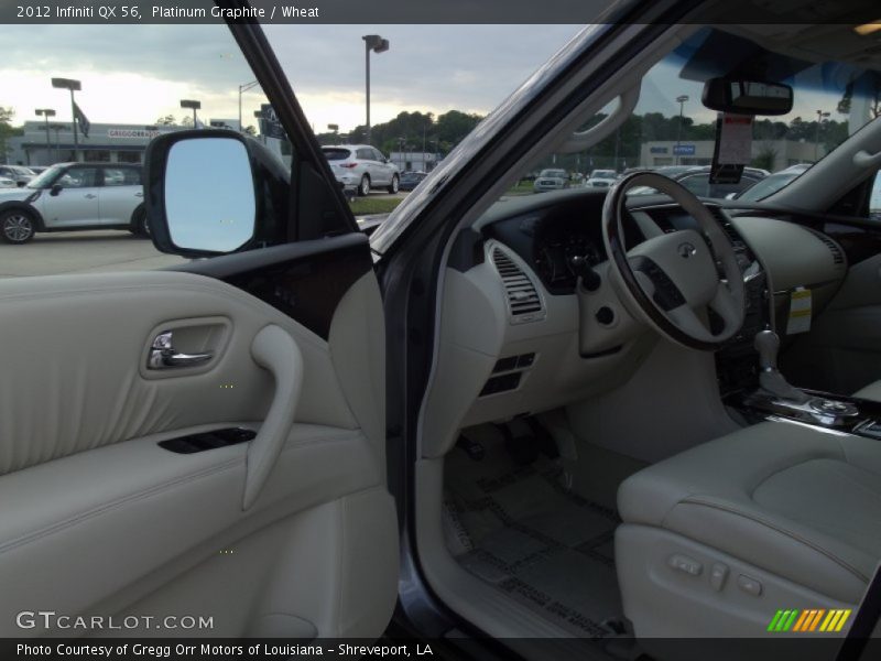 Platinum Graphite / Wheat 2012 Infiniti QX 56