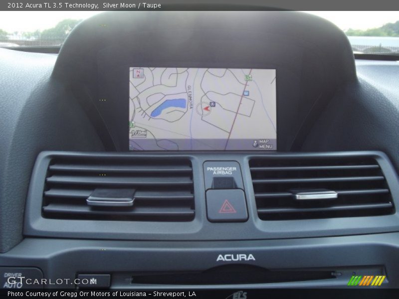 Silver Moon / Taupe 2012 Acura TL 3.5 Technology