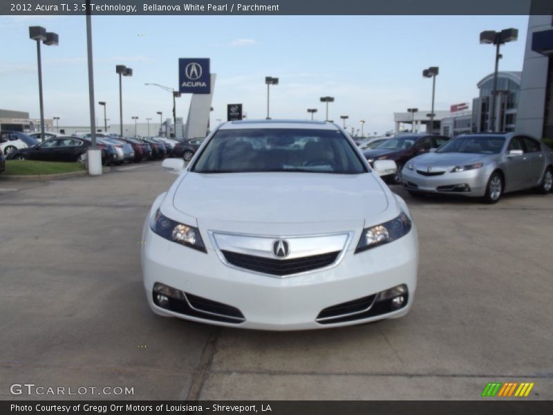 Bellanova White Pearl / Parchment 2012 Acura TL 3.5 Technology