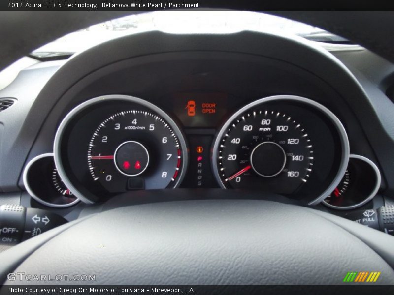 Bellanova White Pearl / Parchment 2012 Acura TL 3.5 Technology